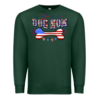 Sports Green 4th of July Dog Mom Premium Sweatshirt - CowGirlArtShop