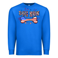 True Royal 4th of July Dog Mom Premium Sweatshirt - CowGirlArtShop