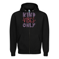 Black kind Zipper Hoodie - Unal Design