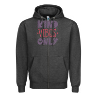 Charcoal Heather kind Zipper Hoodie - Unal Design
