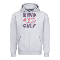 Heather Grey kind Zipper Hoodie - Unal Design
