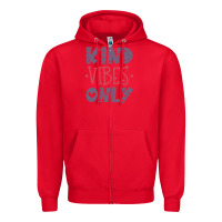 Red kind Zipper Hoodie - Unal Design