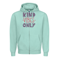 Seafoam kind Zipper Hoodie - Unal Design