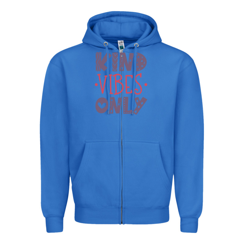 Kind Zipper Hoodie by Unal Design | Teevron