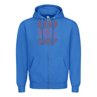 True Royal kind Zipper Hoodie - Unal Design