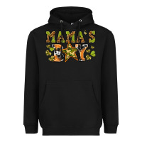 Black mamas boy Heavyweight Hoodie - texasbilliewilder