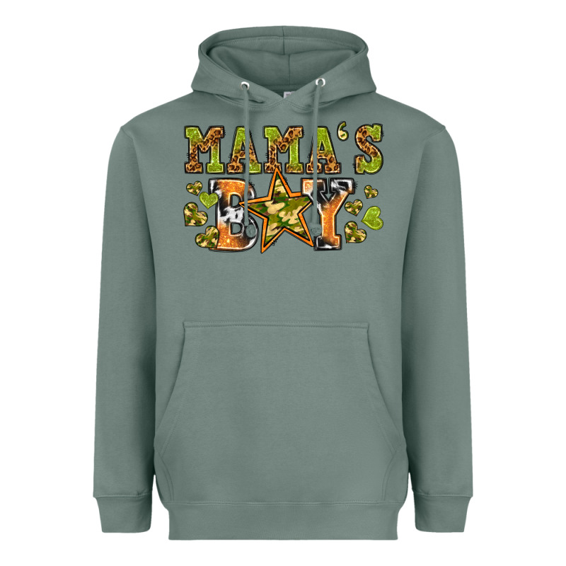 Mamas Boy Heavyweight Hoodie by texasbilliewilder | Teevron