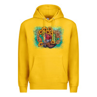 Lemon cowboy boots sunflower Premium Hoodie - AdoDesignShop