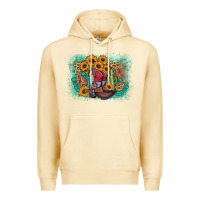Pina Colada cowboy boots sunflower Premium Hoodie - AdoDesignShop