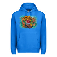 True Royal cowboy boots sunflower Premium Hoodie - AdoDesignShop