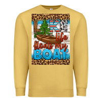 Antique Gold lake life floats my boat air freshener Premium Sweatshirt - HRA Design Shop