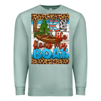 Seafoam lake life floats my boat air freshener Premium Sweatshirt - HRA Design Shop