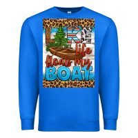 True Royal lake life floats my boat air freshener Premium Sweatshirt - HRA Design Shop