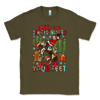 Army Green giddy up jingle horse pick up your feet Classic Tee - MaliasSmallBusiness