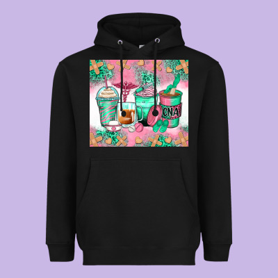 Certified Nursing Assistant Coffee Cups Heavyweight Hoodie Designed By Zillion Design Studio