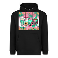 Black certified nursing assistant coffee cups Heavyweight Hoodie - Zillion Design Studio