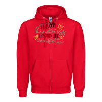 Red kindness Zipper Hoodie - Unal Design