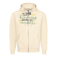 Sandshell kindness Zipper Hoodie - Unal Design