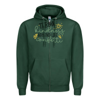 Sports Green kindness Zipper Hoodie - Unal Design