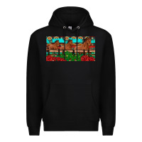 Black horses roses ann cactuses license plate Premium Hoodie - Artiststas