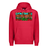 Cardinal horses roses ann cactuses license plate Premium Hoodie - Artiststas