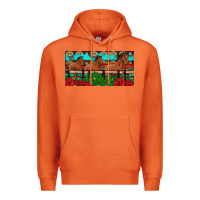 Carrot horses roses ann cactuses license plate Premium Hoodie - Artiststas