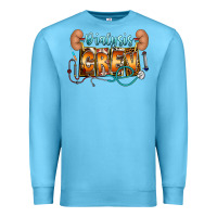 Ocean Blue dialysis crew Premium Sweatshirt - CowhideDigitalArt