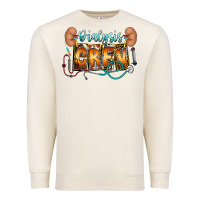 Sandshell dialysis crew Premium Sweatshirt - CowhideDigitalArt
