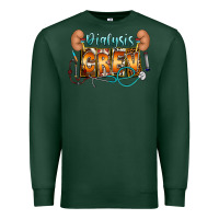 Sports Green dialysis crew Premium Sweatshirt - CowhideDigitalArt
