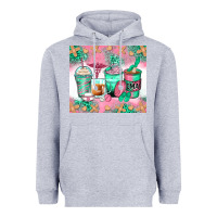 Heather Grey certified medical assistant coffee cups Heavyweight Hoodie - Zillion Design Studio