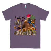 Lavender long live the cowgirls Classic Tee - MaliasSmallBusiness