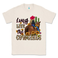 Natural long live the cowgirls Classic Tee - MaliasSmallBusiness