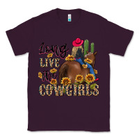 Plum long live the cowgirls Classic Tee - MaliasSmallBusiness