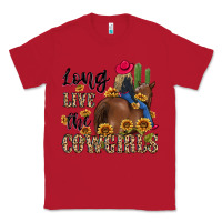 Red long live the cowgirls Classic Tee - MaliasSmallBusiness