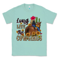 Seafoam long live the cowgirls Classic Tee - MaliasSmallBusiness