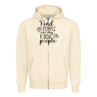 Sandshell kind Zipper Hoodie - Unal Design