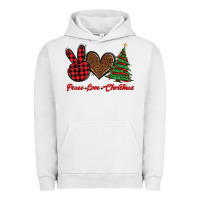 Pigment Lunar Rock peace love christmas Urban Hoodie - BarkalooDesign