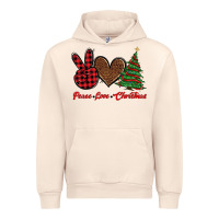 Sandshell peace love christmas Urban Hoodie - BarkalooDesign
