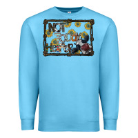 Ocean Blue not today heifer Premium Sweatshirt - SublimationCraftShop