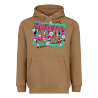 Toasted Coconut mamas girl Heavyweight Hoodie - texasbilliewilder