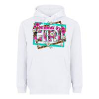 White mamas girl Heavyweight Hoodie - texasbilliewilder