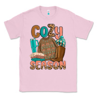 Bubblegum Pink cozy season Classic Tee - MaliasSmallBusiness