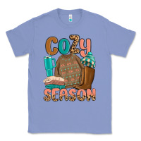 Colony Blue cozy season Classic Tee - MaliasSmallBusiness