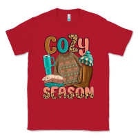 Red cozy season Classic Tee - MaliasSmallBusiness