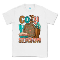 White cozy season Classic Tee - MaliasSmallBusiness