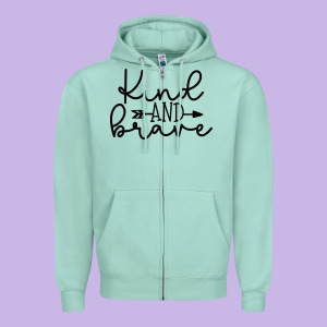 Kind Zipper Hoodie Designed By Unal Design