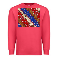 Cardinal 4th of July USA flag leopard cowhide 20oz tumbler Premium Sweatshirt - Neo Western
