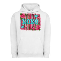 Pigment Lunar Rock xoxo valentines day leopard glitter brushstroke Urban Hoodie - Jasminsmagicworld