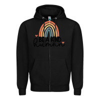 Black be a kind Zipper Hoodie - Unal Design