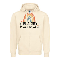 Sandshell be a kind Zipper Hoodie - Unal Design